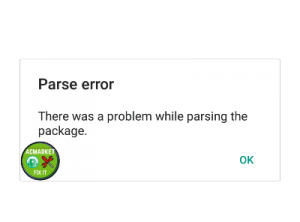 android parse error